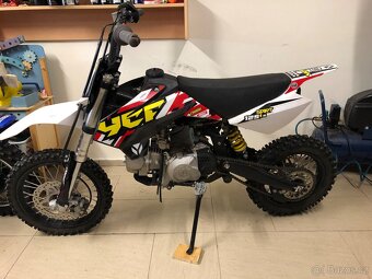 Pitbike YCF 125 start - 10