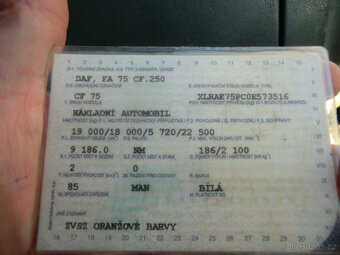 DAF CF, CF 75 NOSIČ KONTEJNERU ODPOČET DPH - 10