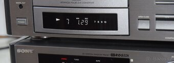 CD přehrávač SONY z řady SCALA, top midi CD, čte CDR - 10