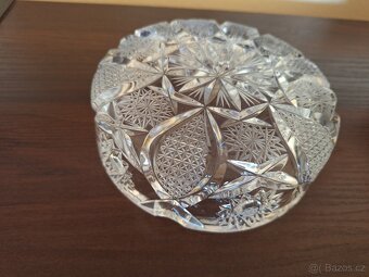Bohemia Crystal retro broušený popelník - 10