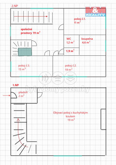 Pronájem atypického bytu, 19 m², Hradec Králové, ul. Sokolsk - 10