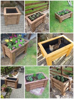 TRUHLÍKY, vyvýšené záhony... Klasik A,B,C,D - 10