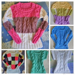 RUČNĚ PLETENÁ, NOVÁ, EXTRA DLOUHÁ ŠÁLA-PLÉD: 2,5metru x 30cm - 10