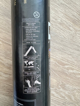 Stírací mapa světa - 10