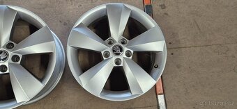 Alu kola originál Škoda 5x112 6,5x17 ET38 565 601 025 J - 10