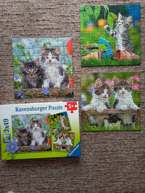 Prodám puzzle - 11 ks. - 10