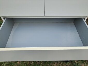 Ikea komoda Malm bílá 6 zásuvek - 10