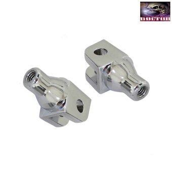 Masívní plotny řidiče spolujezdce chopper,cruiser. - 10