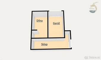 Chata u Hracholuské přehrady s možností trvalého bydlení - 10