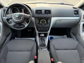 ►► ŠKODA YETI 2,0 TDI 4x4 -103 kW, PARK. SENZORY, NAVI ◄◄ - 10