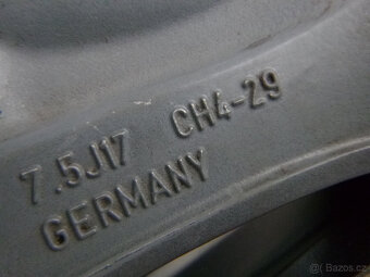 Letní alu originál Peugeot 3008 4x108 7,5Jx17 ET29 TPMS - 10