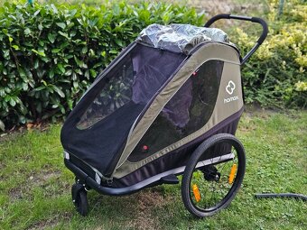 Hamax Ixplorer - vozík za kolo pro dvě děti - 10
