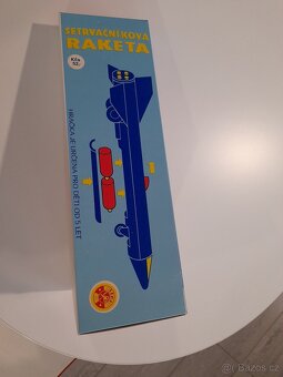 ITES - RAKETA NA SETRVAČNÍK, ORIG. KRABICE, TOP STAV - 10