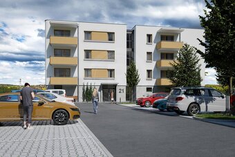 PRODEJ NOVÉHO BYTU 3+KK S TERASOU, ŠROUBÁRENSKÁ, ČB - 10