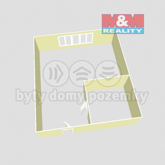 Prodej bytu 1+kk, 23 m², Sokolov, ul. Heyrovského - 10