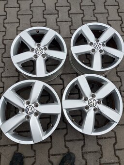 Alu litá kola BORBET 17" ORIGINÁL VOLKSWAGEN,5x112mm - 10