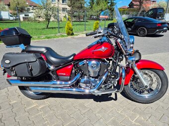 17000 km kawasaki vn 900 clasic 2008 - 10