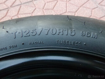 Rezerva dojezdovka originál VW 5x112 3,5Jx16 ET25,5 - 10