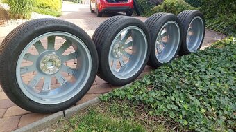 Letní sada Alu kol R18 Mazda 3 215/45 s novými pneu - 10