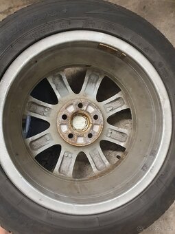 Originální kompletní kola Škoda 5x100 r15 pneu 195/55 r15 - 10