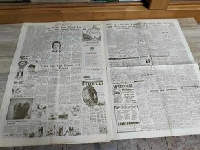 ORIGINÁL "Daily Mail" zo dňa 3.júna 1953,britský denník,deň - 10