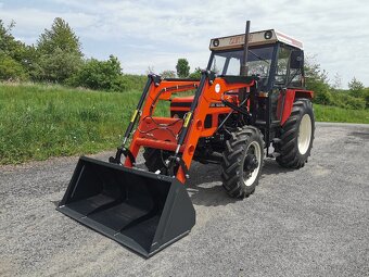 MONTÁŽ ČELNÍHO NAKLADAČE NA ZETOR, ZDARMA JOYSTICK A VIDLE. - 10