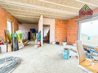 RD ve výstavbě, obytná plocha 346 m2, zahrada 853 m2, dvouga - 10