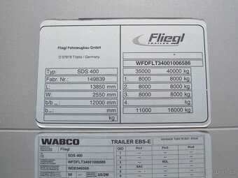 FLIEGL - valníkový návěs - 10