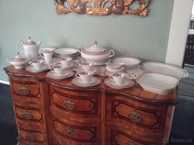 Stará porcelánová jídelní a čajová souprava - Thun - 10