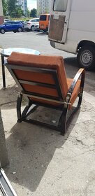 PRODÀM DVĚ KŘESLA TONET A DVA STOLKY RETRO STYLU - 10