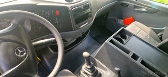 Mercedes Atego 1218 třístranný sklápěč s hydraulickou rukou - 10