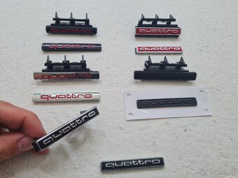 QUATTRO menší nápis do masky v rôznych farbách - 10