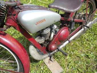 JAWA VILLIERS (chobot)r.v.1933 dlouhá léta uložená na půdě - 10