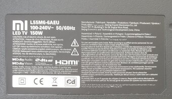 Xiaomi SMART TV 4K UHD 55"(140CM) - 10