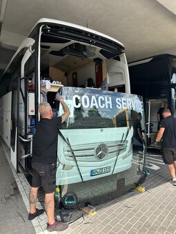 Čelní sklo pro autobus Mercedes-příležitost pro pojišťovny - 10