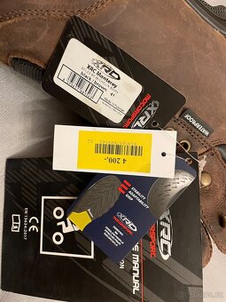 Moto boty XRC MONTEREY WTP, NOVÉ, 41, Vložka: 26 cm - 10