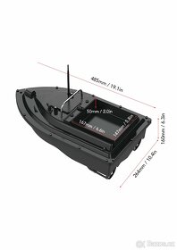 Zavážecí loďka na ryby s GPS s ČESKOU BATERIÍ - 10