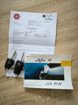 OPEL ZAFIRA 1.6 16V 85kw, r.v. 2008, DOBRÝ STAV, NOVÁ STK - 10