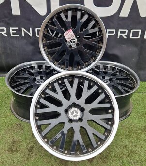 5x112 KAHN mercedes R21 2rozměr disky ZANOVNÍ STAV - 10