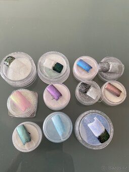 Gely lampa kufr třpytky - 10