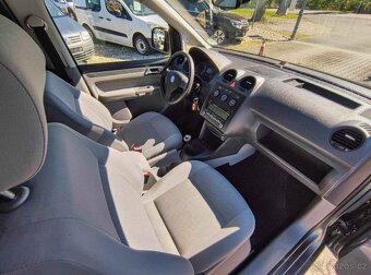 VOLKSWAGEN CADDY 1.6 MPI,LIFE,75 KW,AUT. KLIMA,VYHŘ.SEDAČKY - 10