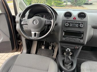 VW Caddy 1.6tdi 75kw EDITION 2013 tažné digi klima 1.maj - 10