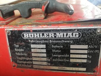 vysokozdvižný vozík Buhler Miag - 10