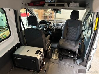 Ford Transit L4H3, M1 9míst, jen 102tkm , spaní pro 5 - 10