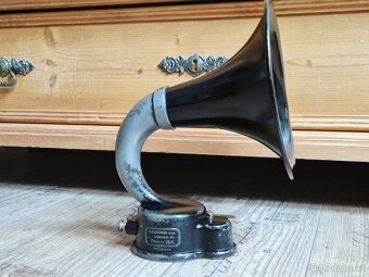 Starožitný trychtýřový reproduktor S.G.Brown LTo., 1925 - 10