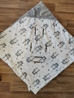 Základna isofix + autosedačka(vajíčko) Maxicosi + 2x fusak - 10