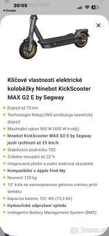 Koloběžka celoodpružená Sageay Max G2 - 10