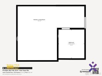 Pronájem byty 1+kk, 26 m2 - Zlín, ev.č. 02275 - 10