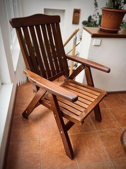 Prodám zánovní velice krásný a bytelný zahradní nábytek. - 10