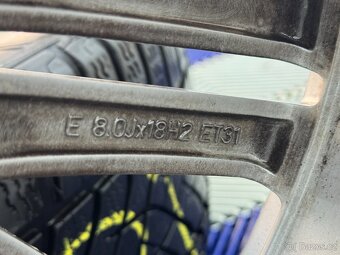 Orig sada kol AUDI 245/40R18 5x112 ET27-34 - 10